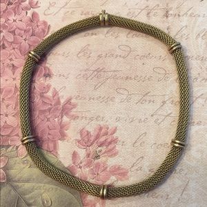 Ralph Lauren Matte Gold Necklace